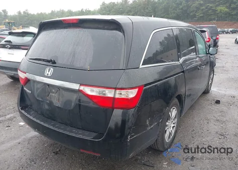 2011 Honda Odyssey Exl from USA, damaged, VIN 5FNRL5H66BB093616
